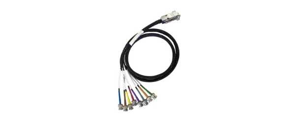 DB15M to 8 BNC Breakout Cable for DSIO, 1.21m